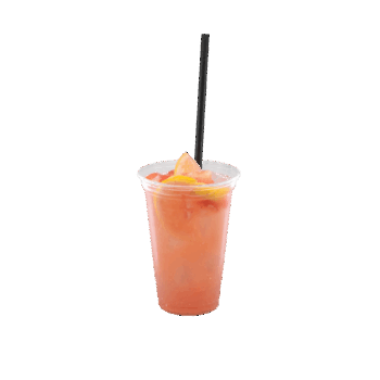 Thé glacé à la fraise