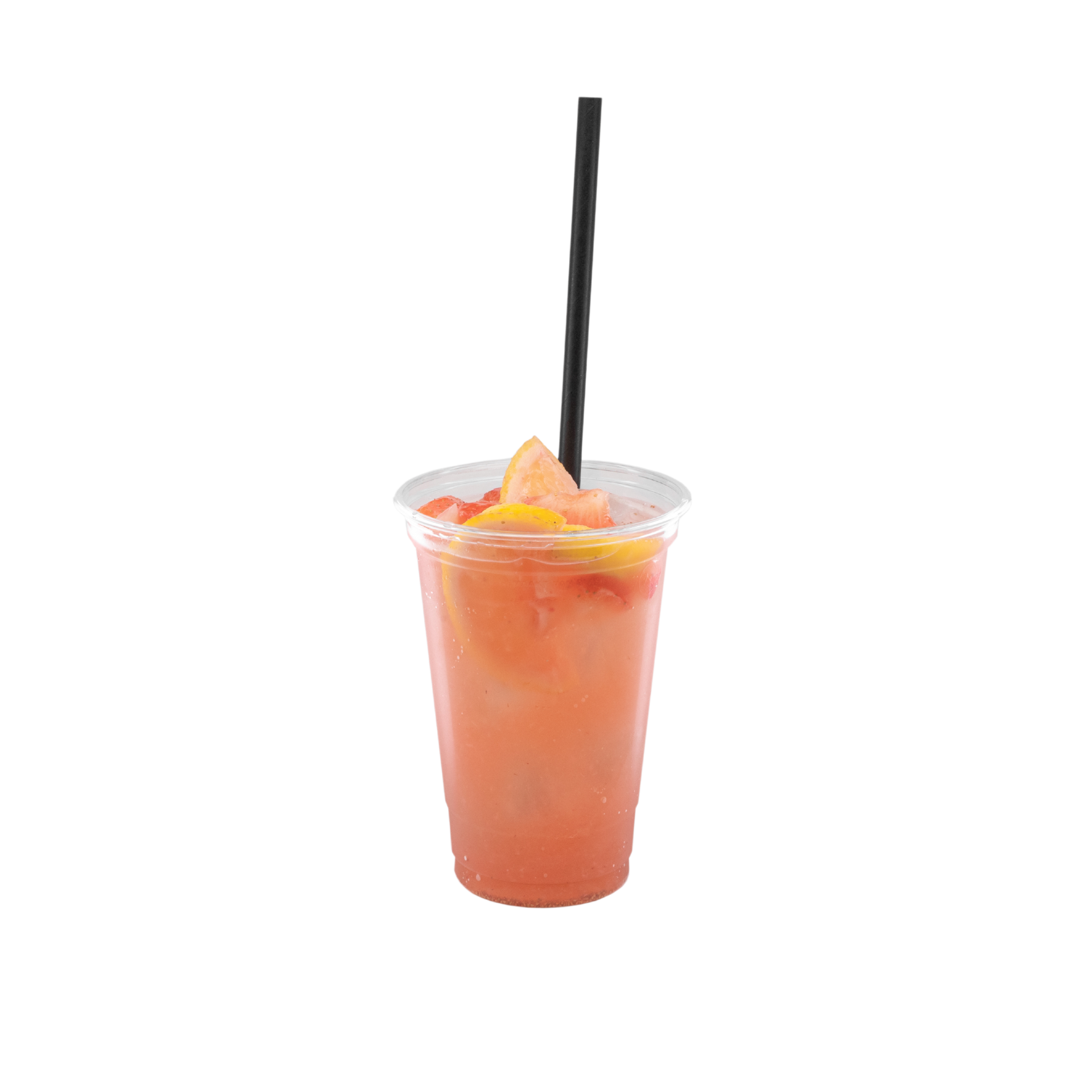Thé glacé à la fraise